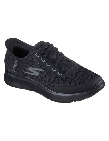 Skechers Go Walk Flex Netro Homme - Baskets Noires Confortables