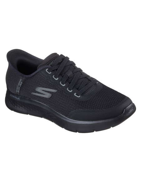 Skechers Go Walk Flex Netro Homme - Baskets Noires Confortables