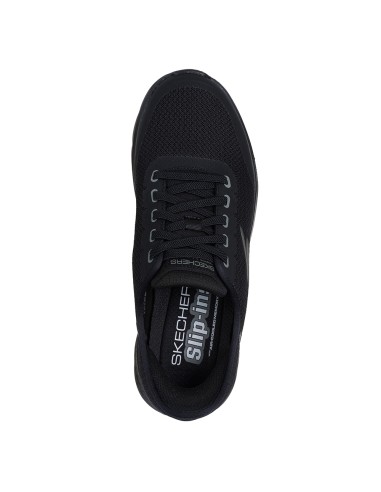 Skechers Go Walk Flex Netro Homme - Baskets Noires Confortables