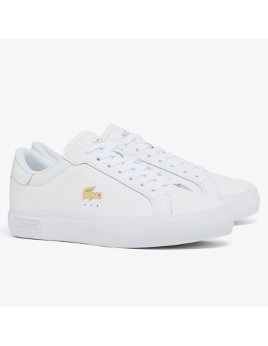 Baskets Lacoste Powercourt 126 3 SFA Femme Blanc – Sneakers Élégante