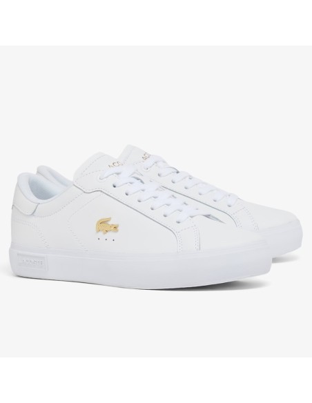 Baskets Lacoste Powercourt 126 3 SFA Femme Blanc – Sneakers Élégante