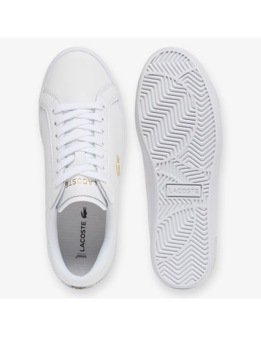 Baskets Lacoste Powercourt 126 3 SFA Femme Blanc – Sneakers Élégante