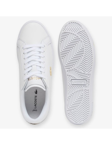 Baskets Lacoste Powercourt 126 3 SFA Femme Blanc – Sneakers Élégante