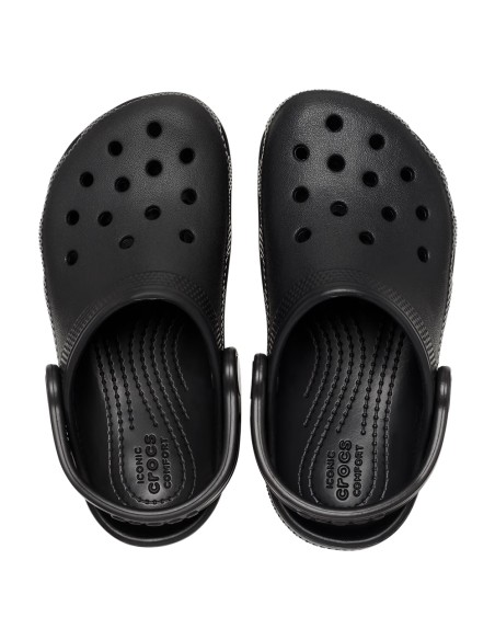 Crocs Classic Clog K Black – Sabots Enfant Noirs Confortables
