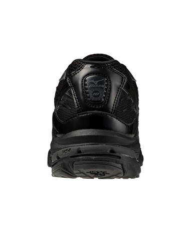 Sneakers Homme Mizuno Wave Rider 10 Black Silver – Style rétro running