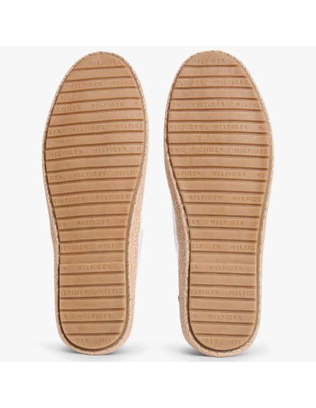 Tommy Hilfiger Core Hilfiger Espadr White Navy – Espadrilles Homme