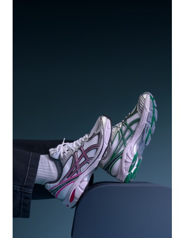 ASICS GT-2160 White Green – Sneakers rétro running avec amorti GEL
