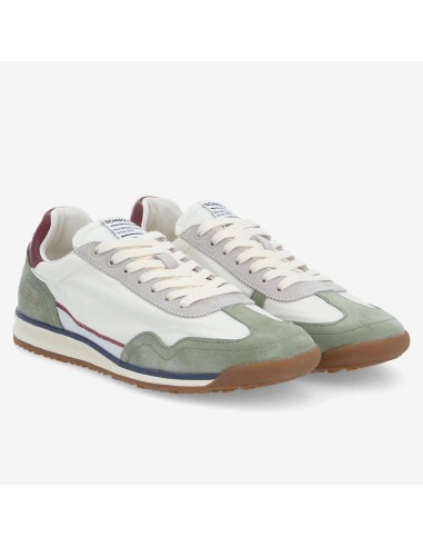 Schmoove Camden Sneaker homme white sauge bordo UMCS-NY04-GG