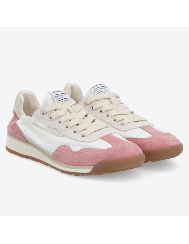 Schmoove Camden Sneaker femme white salmon light gold UOCS-DD04-H2