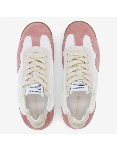 Schmoove Camden Sneaker femme white salmon light gold UOCS-DD04-H2