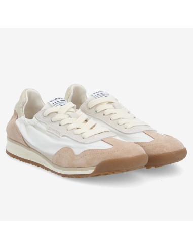 Schmoove Camden Sneaker femme white nude light gold UOCS-DD04-DQ
