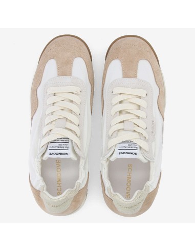 Schmoove Camden Sneaker femme white nude light gold UOCS-DD04-DQ