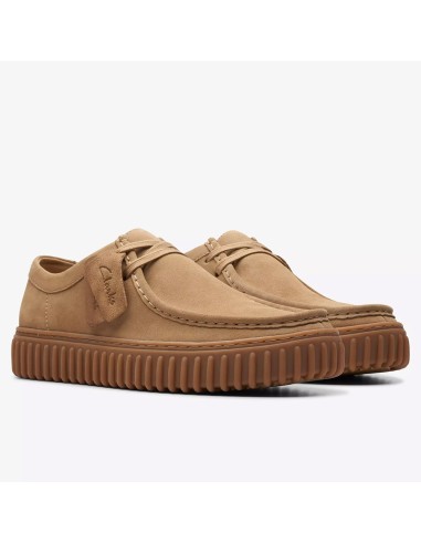 Clarks Derbies Homme Torhill Lo Dark Sand Suede