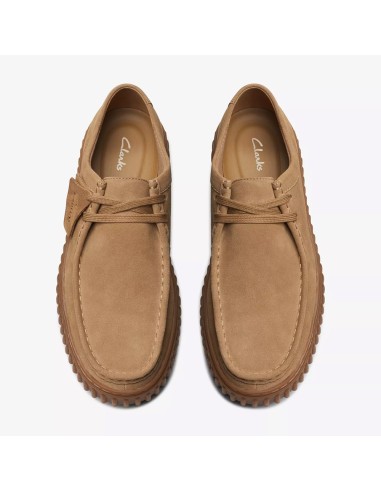 Clarks Derbies Homme Torhill Lo Dark Sand Suede