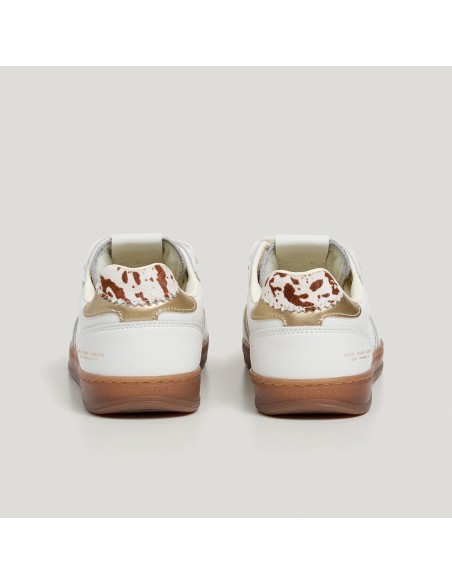 Pepe Jeans Baskets de Ville Femme Ball Chic Off White