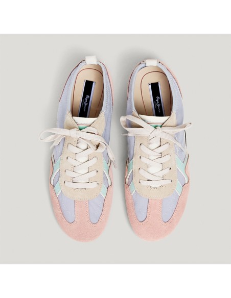 Baskets femme Pepe Jeans Noa Sporty multicolore PLS600058-911