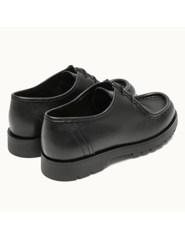 Chaussures Kleman homme noires cuir derby semelle crantée style
