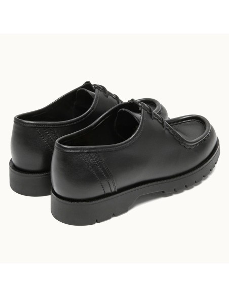 Chaussures Kleman homme noires cuir derby semelle crantée style