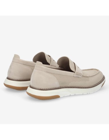 Mocassins homme Schmoove beige – textile respirant & confort