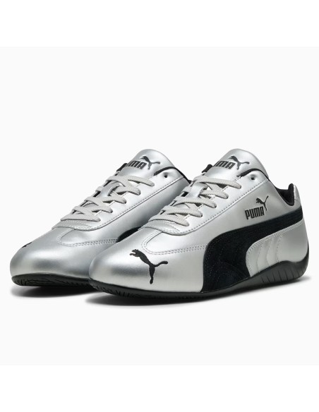 Puma Speedcat Metallic 403689-01 – Sneakers Argentées en Édition Métallique