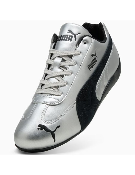 Puma Speedcat Metallic 403689-01 – Sneakers Argentées en Édition Métallique