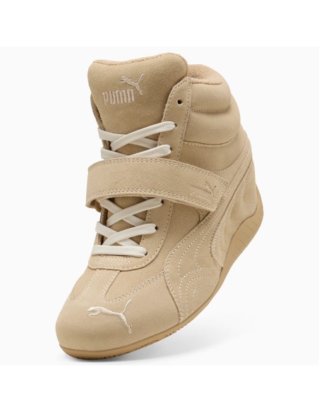 Baskets Femme Puma Speedcat Wedge Tonal Beige - Sneakers Compensées