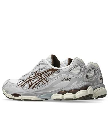Asics Gel-NYC Cream Cement Grey sneakers mixte rétro
