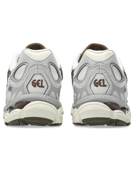 Asics Gel-NYC Cream Cement Grey sneakers mixte rétro