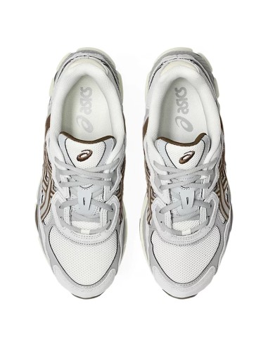 Asics Gel-NYC Cream Cement Grey sneakers mixte rétro