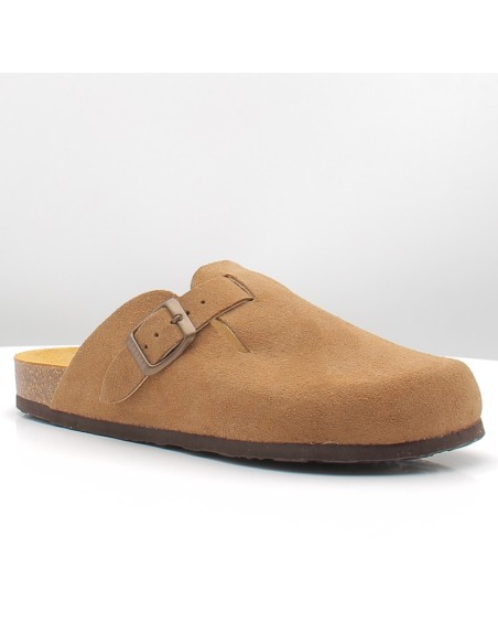 Sabots femme Plakton camel – confort anatomique