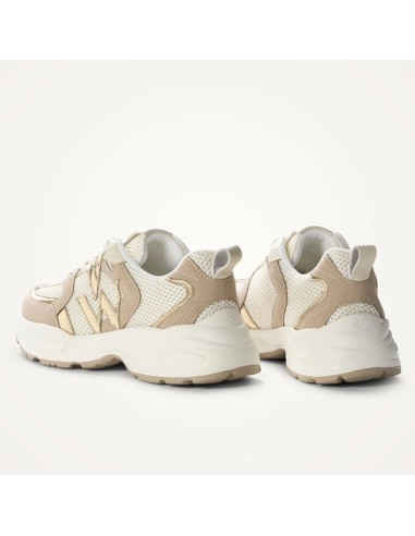 Baskets femme Vanessa Wu Jillian beige BK2811BG