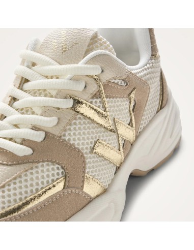 Baskets femme Vanessa Wu Jillian beige BK2811BG