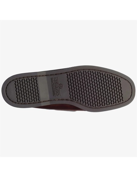 Sebago Dockside Portland Waxed Brown – Chaussures Bateau Homme Cuir