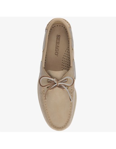 Chaussures Bateau Sebago 7000GA0-906R - Élégance Décontractée en Cuir Beige