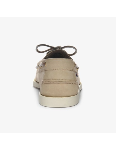 Chaussures Bateau Sebago 7000GA0-906R - Élégance Décontractée en Cuir Beige