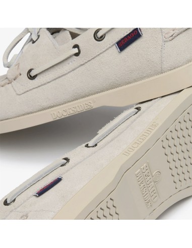 Chaussures bateau homme Sebago Docksides Portland suede beige 7111PTW-A1M