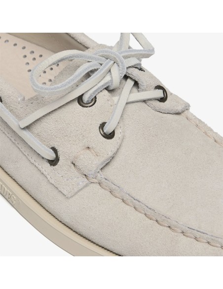 Chaussures bateau homme Sebago Docksides Portland suede beige 7111PTW-A1M