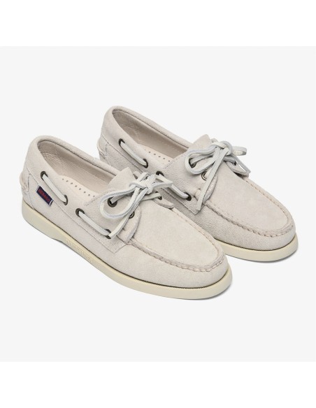 Mocassins/Bateaux Femme Portland Flesh Out White