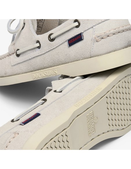 Mocassins/Bateaux Femme Portland Flesh Out White