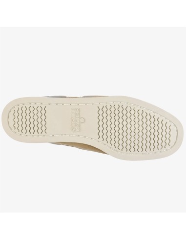 Sebago Portland Flesh Out Femme Beige Paint – Chaussures Bateau Nubuck Beige