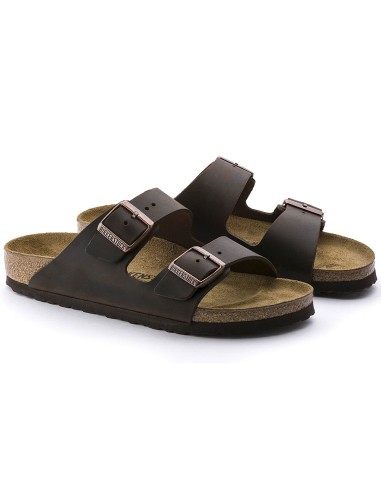 Birkenstock Arizona Homme Oiled Leather Habana - Mules 52531