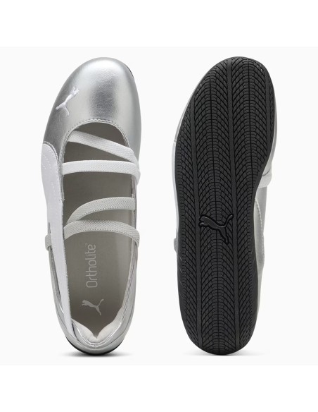 Ballerine Puma Speedcat Ballet Metallic Silver White – Sneakers Tendance