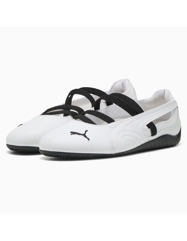 Ballerine Puma Speedcat Ballet Lth Femme White Black – Chaussures Plates Tendance