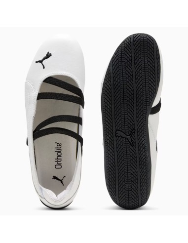 Ballerine Puma Speedcat Ballet Lth Femme White Black – Chaussures Plates Tendance