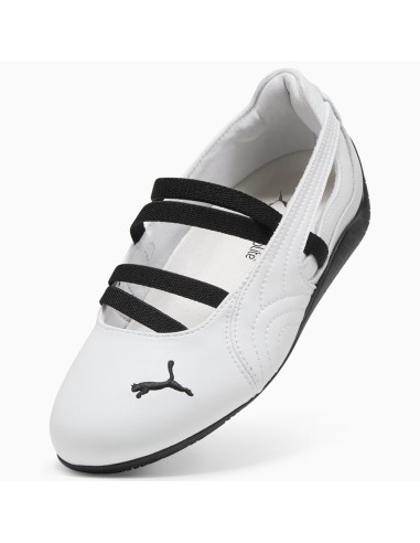Ballerine Puma Speedcat Ballet Lth Femme White Black – Chaussures Plates Tendance