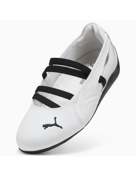 Ballerine Puma Speedcat Ballet Lth Femme White Black – Chaussures Plates Tendance