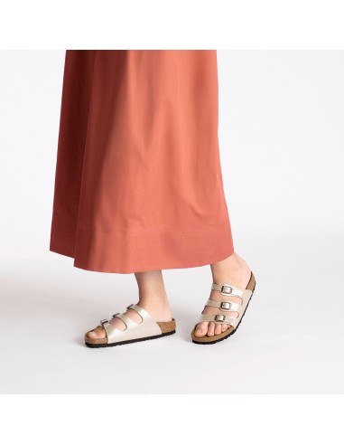 Birkenstock Florida Graceful Pearl White | Mules Femme