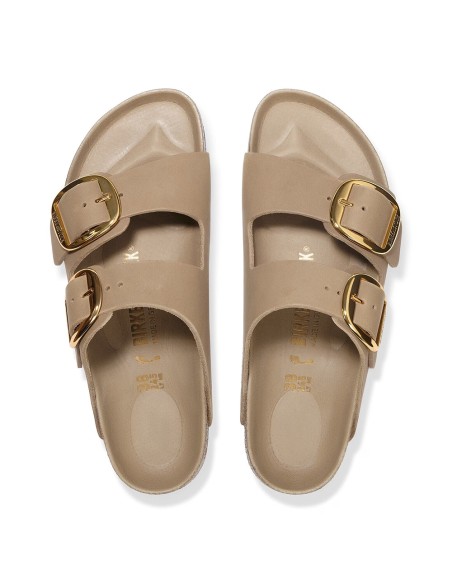 Birkenstock Arizona Big Buckle Femme Oiled Leather Tabacco - Mules 1030395