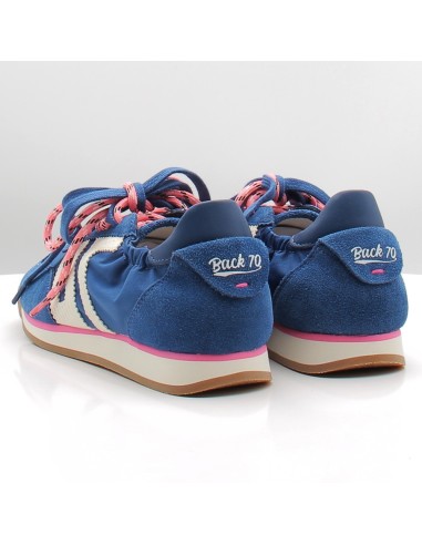 Baskets femme Back 70 Rocket bleu rose 108035-000030
