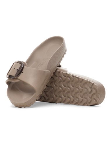 Mules Femme Madrid Big Buckle EVA Taupe Légères & Été